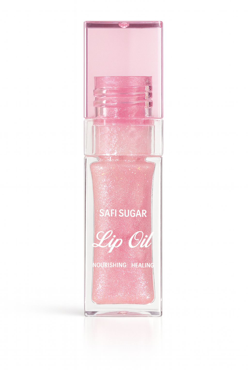 SAFI SUGAR Color-Changing Lip Oil — Iridescent Glow
