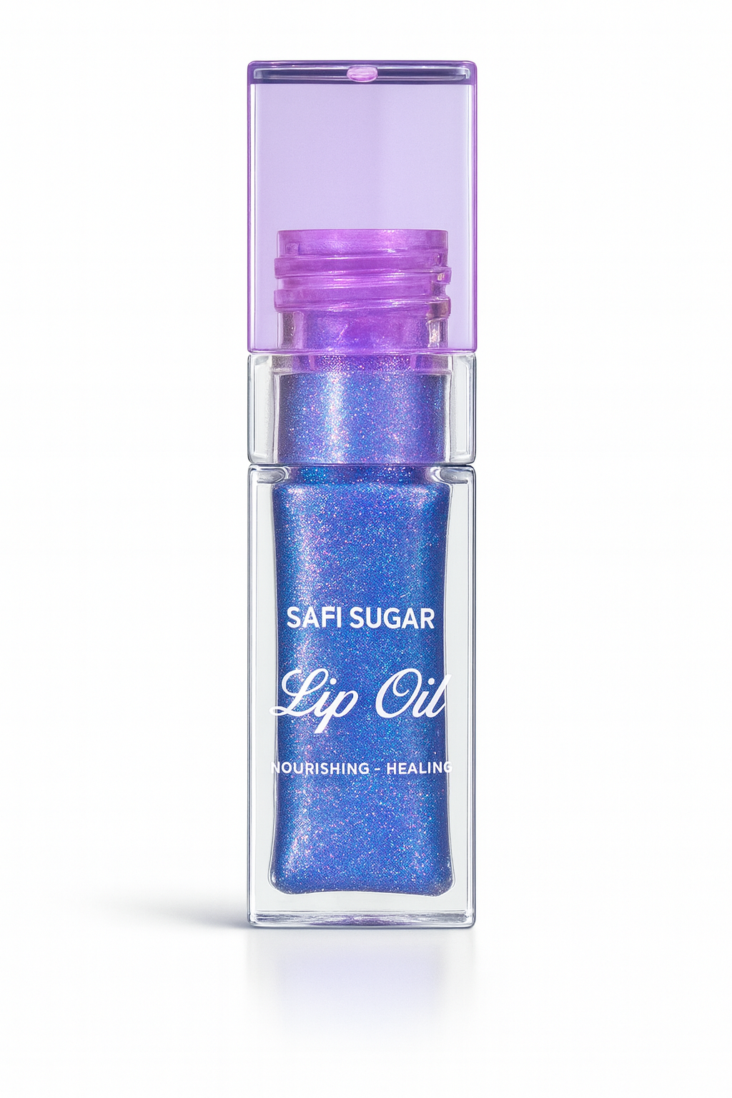 SAFI SUGAR Color-Changing Lip Oil — Iridescent Glow
